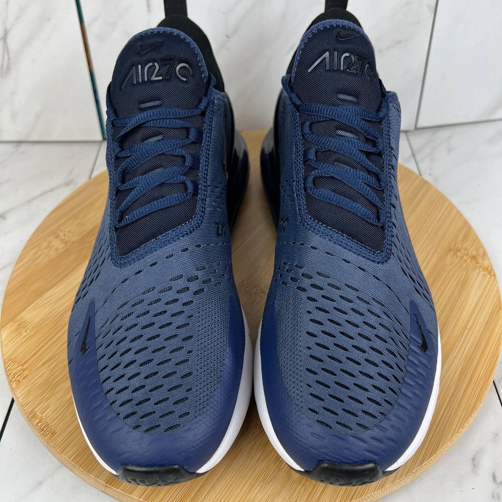 Nike Air Max 270 Mens Size 11 Midnight Navy Black Running Gym Shoes AH8050-400 - Picture 4 of 12